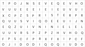 Three Letter Words Puzzle