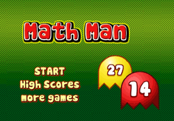 Math Man Game