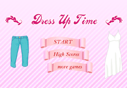 Dress Up Time Game