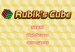 Rubic Cube Game